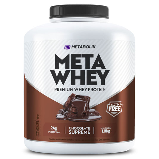 Whey 3W Meta Whey Chocolate (1,8kg) - Metabolik Nutrition